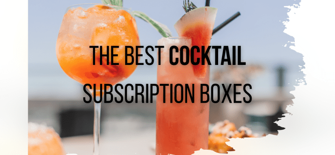 The Best Cocktail Subscriptions For Crafting Drinks At Home in 2024