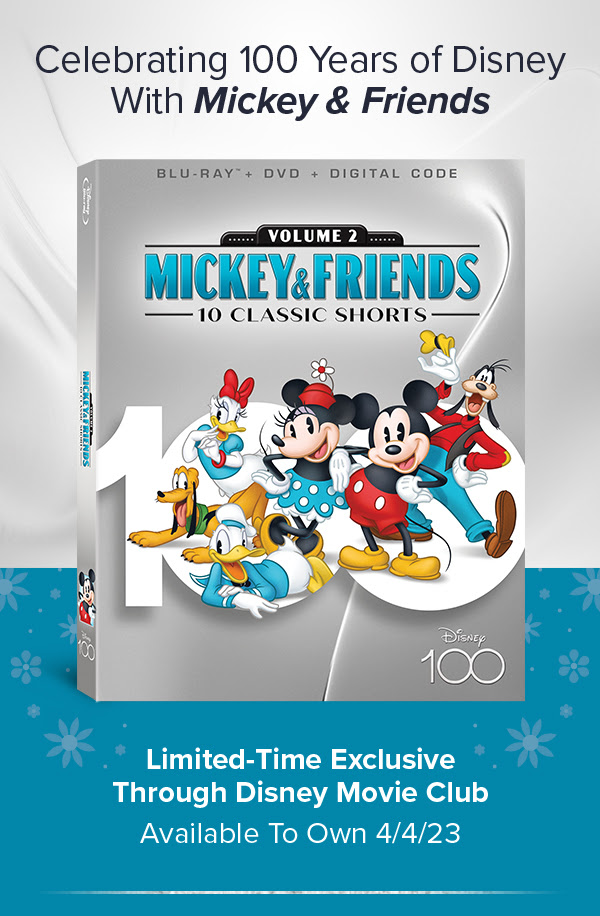 Disney Movie Club April 2023 Selection Time: Mickey & Friends! - Hello  Subscription