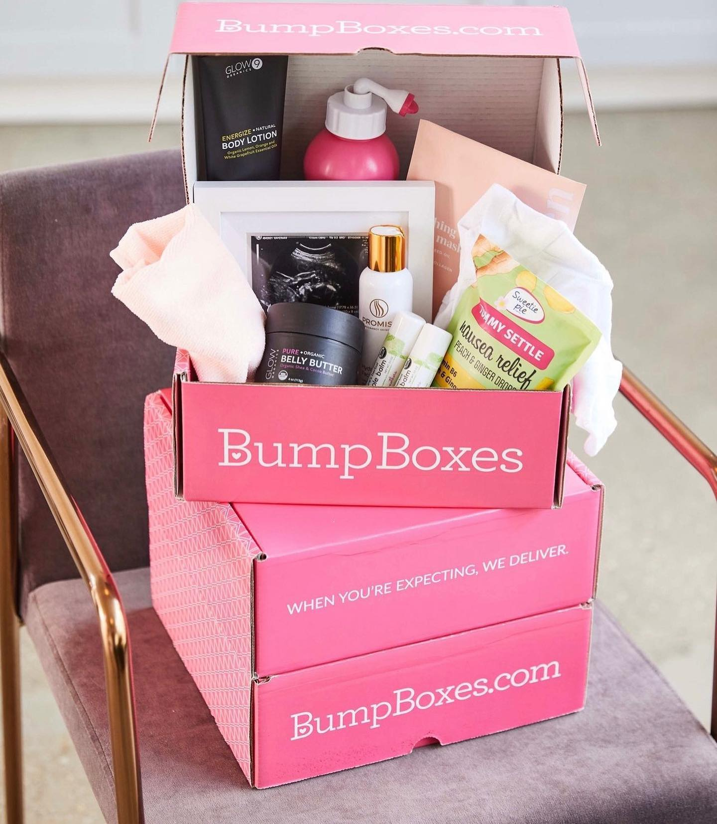 Bump Boxes Mom to Be Gift Box