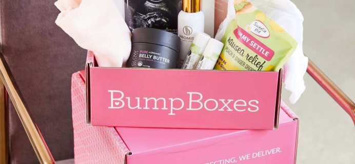Bump Boxes Coupon: Up to 50% Off Your First Maternity Subscription Box + FREE Gift!