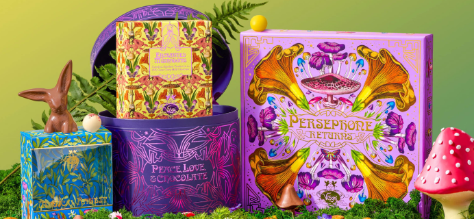 Vosges Haut Chocolat Easter Limited Edition Boxes: Otis The Bunny and Enchanted Mushrooms!