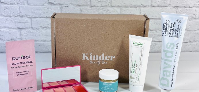 Kinder Beauty Box March 2023 Review: EYE CANDY!