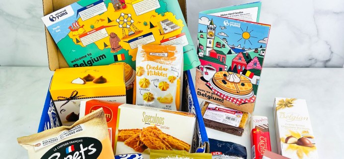 Universal Yums Subscription Review: Away We Go To Belgium!