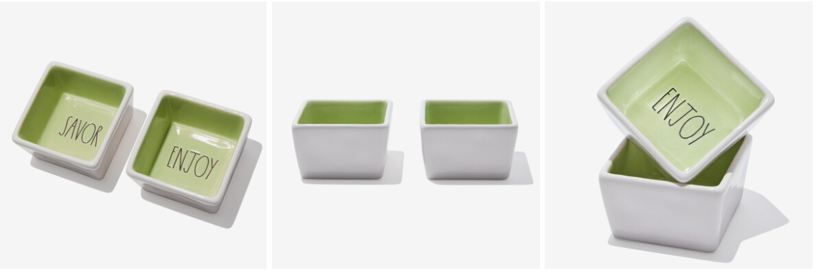 Rae Dunn by Magenta Set of 2 Serving Dishes