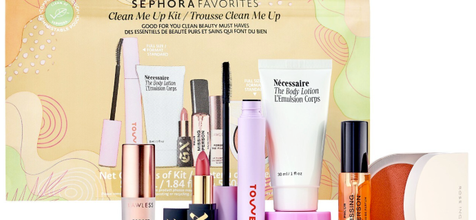 Sephora Favorites Clean Me Up Beauty Set: 7 Good For You Clean Beauty Must Haves!