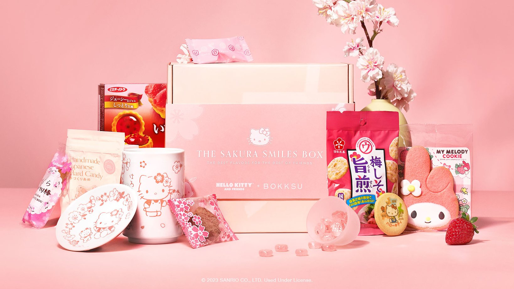 Bokksu Hello Kitty And Friends Box Premium Japanese Treats And Super Cute Snacks Hello 2656