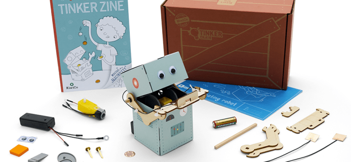 Tinker Crate Coupon: 30% Off First Month STEM Subscription For Future Scientists and Engineers!