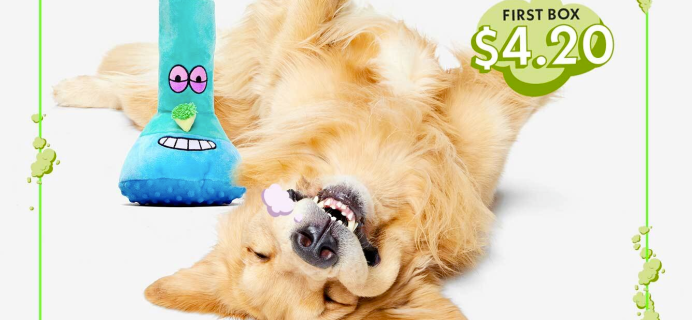 BarkBox & Super Chewer Coupon: First Box of Dog Toys and Treats For Just $4.20!
