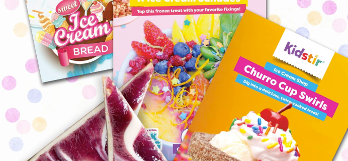 KidStir Kids Cooking Kit May 2023: Ice Cream Shop!