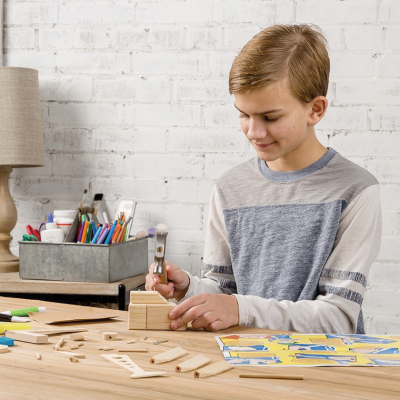 A Gift Idea for Kids with a Knack for Building: Annie’s Young Woodworkers Kit Club