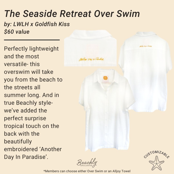 Seaside Retreat Overswim by LWLH x Goldfish Kiss *Beachly Exclusive*