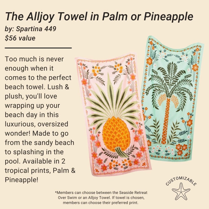 Alljoy Beach Towel by Spartina 449