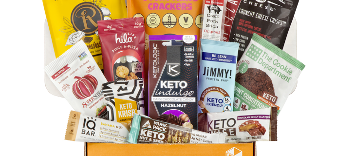 KetoKrate Coupon: Get $10 Off First Box of Keto Snacks!