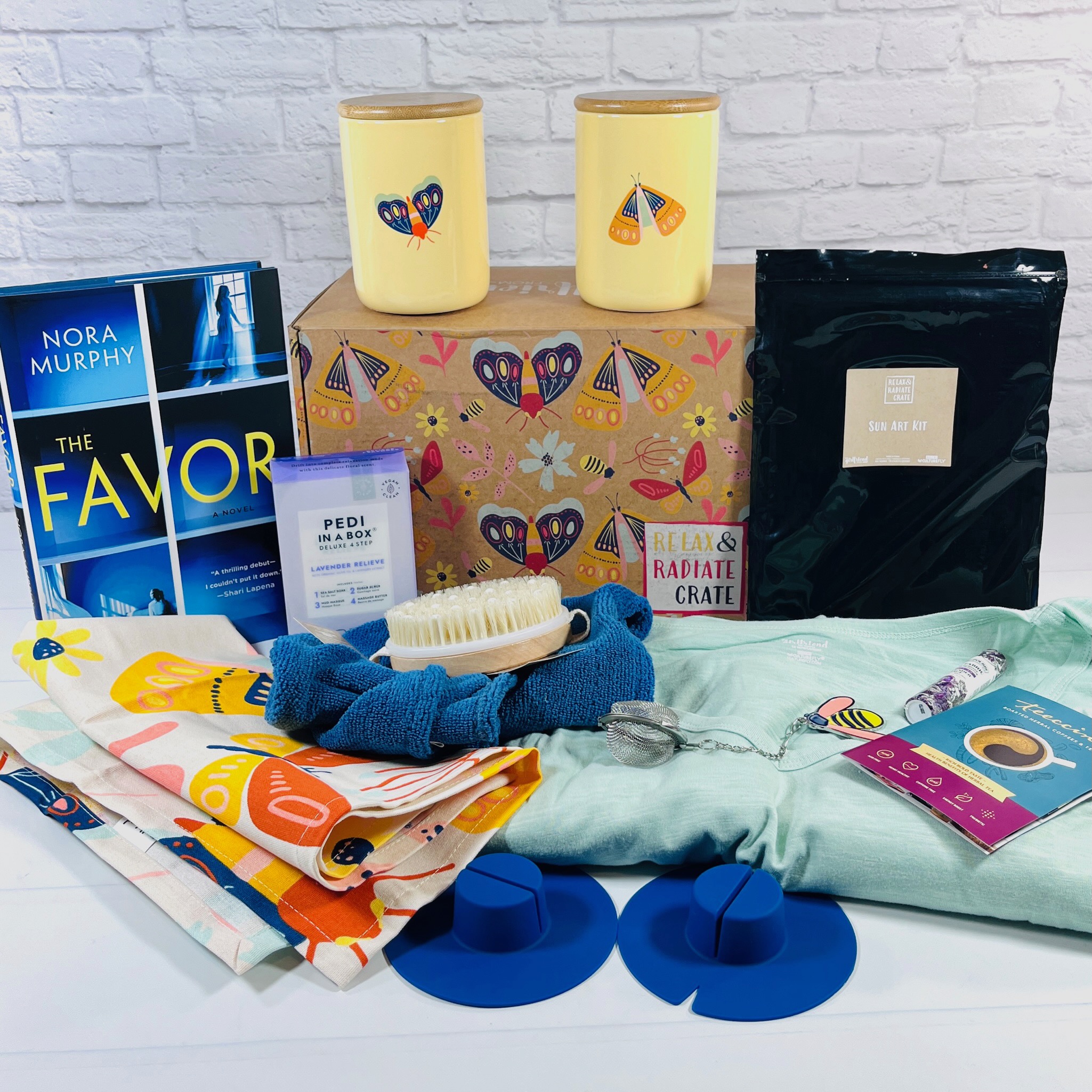 Relax & Radiate Crate Spring 2023 Review Savor & SoakIn! Hello