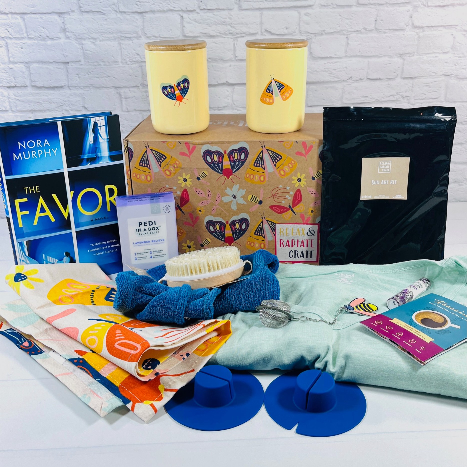 Relax & Radiate Crate Spring 2023 Review Savor & SoakIn! Hello