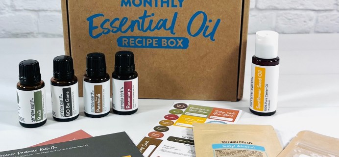Simply Earth Essential Oil Box May 2023 Review – Hair Care