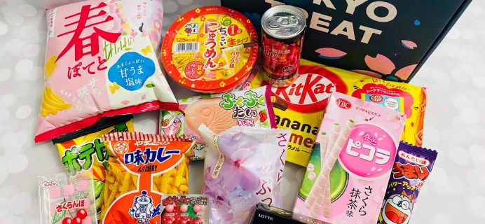 Tokyo Treat May 2023 Review: Sakura Starlight Snackfest