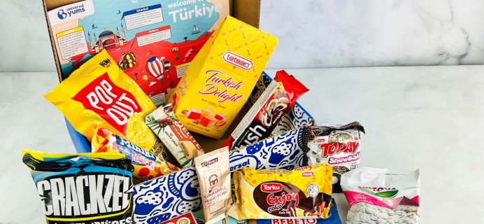 Universal Yums Subscription Review: Tasty Turkish Surprises!