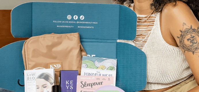 KND Box by Kinder Beauty Summer 2023 Full Spoilers: Wanderlust Edition Box!