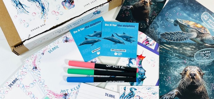 My Paper Box June 2023 Review – Underwater!