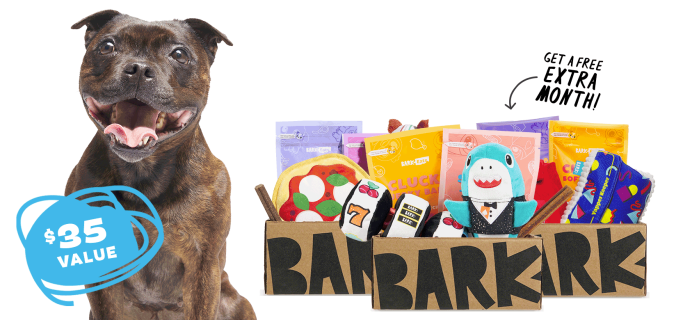 BarkBox Coupon: Get Extra Month FREE with Subscription!