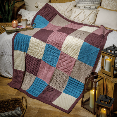 Annie’s Knit Afghan Block-of-the-Month Club Coupon: Get 50% Off Your First Month of Knitting!