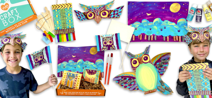 We Craft Box August 2023 Spoilers: Owl’s Wild Wilderness Box!