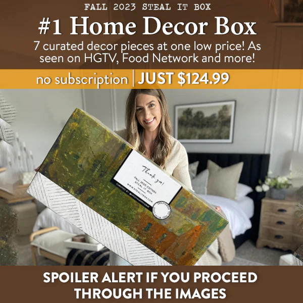 Decor Steals Fall 2023 Steal It Box Full Spoilers Effortlessly Style