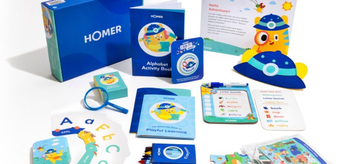 Little Passports HOMER Early Learning Kits Cyber Monday Coupon: 50% Off Kids Subscription That Helps Build Foundational Skills!