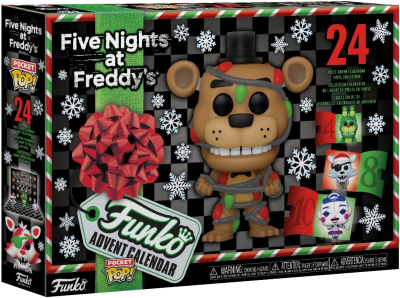 2023 Funko Pocket Pop! Five Nights at Freddy’s Advent Calendar: Featuring Everyone’s Favorite Animatronics Characters!