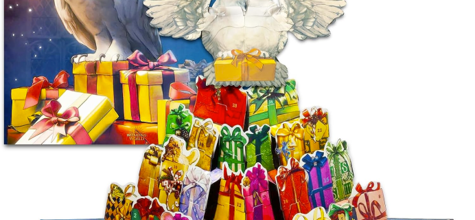 2023 Harry Potter Pop Up Advent Calendar: 25 Day of Hogwarts Houses Ornaments!