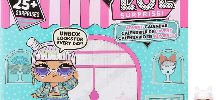 2023 LOL Surprise! Advent Calendar: Featuring Makeover Babe 2.0 Doll!