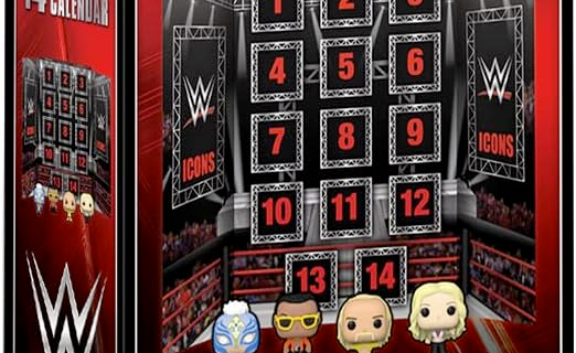 2023 Funko Pocket Pop! WWE Countdown Calendar: 14 Unique Funko Pops!
