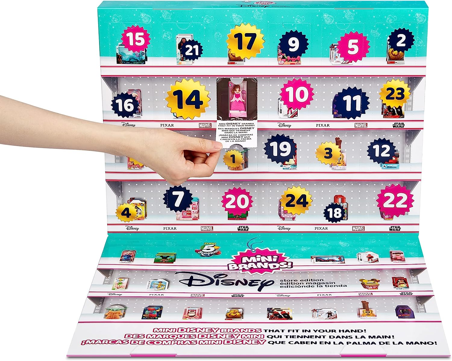 2023 Mini Brands by ZURU Advent Calendar Disney, Brands, and Toys Toy Mini Brands Advent Calendar