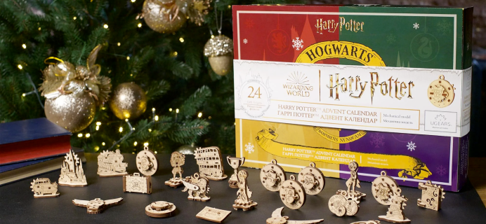 2023 Harry Potter UGears Advent Calendar: Wooden Mechanical Harry Potter Figure and More!