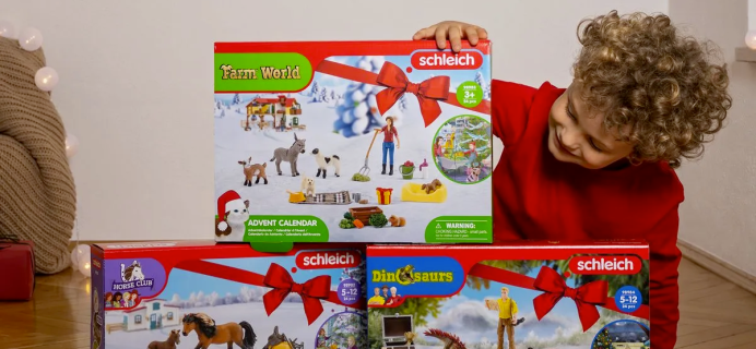 Schleich Advent Calendars 2023: Dinosaurs, Horse Club, and Farm World!