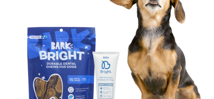 Bark Bright Coupon: FREE Limited Edition Treat Jar With Dog Dental Kit Subscription!