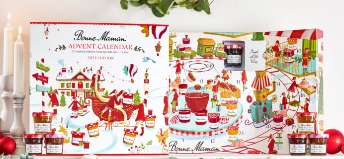 2023 Bonne Maman Advent Calendar: Mini Fruit Spreads & Honey – BACK IN STOCK!
