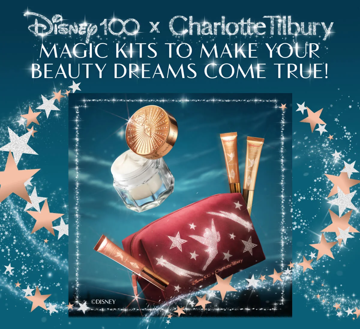 Beauty Wishes Makeup Bag: Disney100