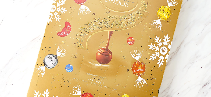 2023 Lindt Lindor Chocolate Advent Calendar: Assorted Gourmet Chocolates!
