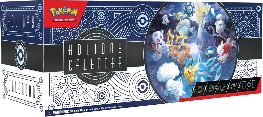 Pokemon TCG Holiday Calendar Promos and Contents Revealed