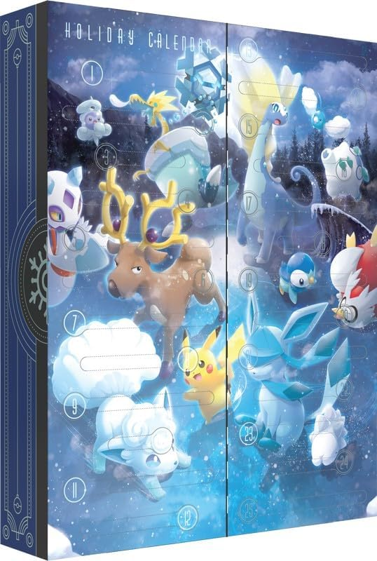 Pokemon Figure 2023 Pokemon Advent Calendar Box Christmas Holiday