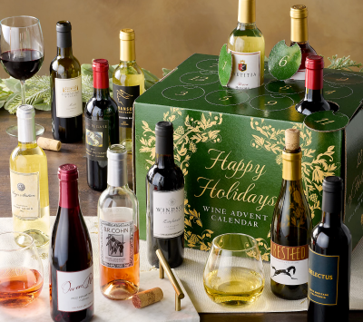 2023 Vintage Wine Estates Advent Calendar: 12 Mini Wine Bottles!