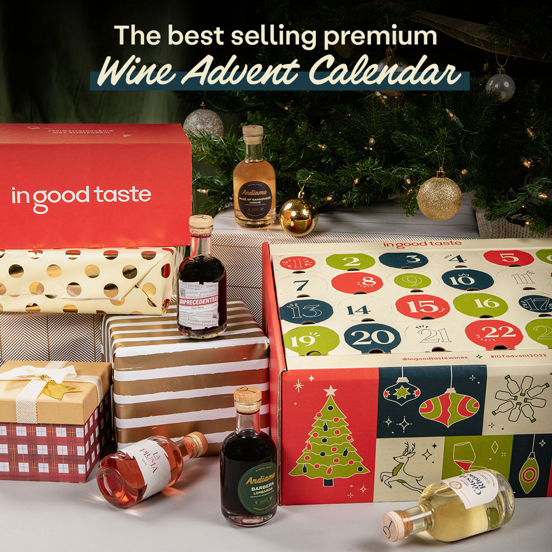 2023 In Good Taste Wine Advent Calendar 24 Nights of Wine! Hello In Good Taste Wine Advent Calendar