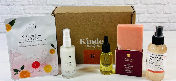 Kinder Beauty Box August 2023 Review – Summer Mood Box