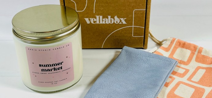Vellabox August 2023 Review: Oasis Studio Candle Co
