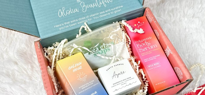 Beachly Beauty Box Review Winter 2023: Infusing Skin & Body Care with Beach Vibes