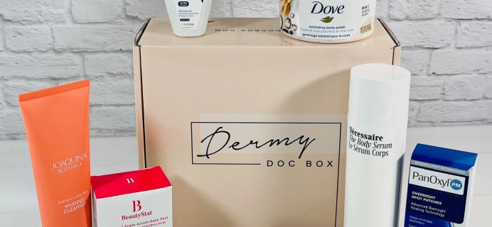 Dermy Doc Box Fall 2023 Review: Seasonal Skincare Staples
