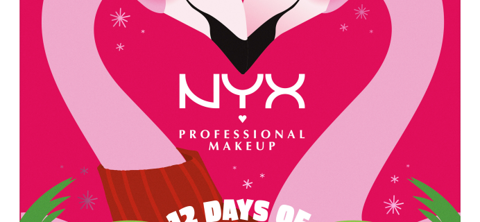 2023 NYX Beauty 12 Day Advent Calendar: 12 Days of Kissmas!