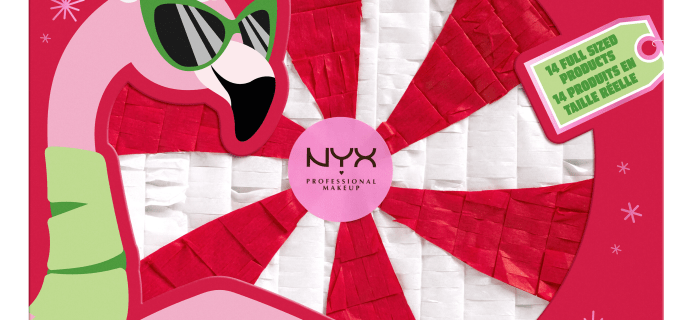 2023 NYX Beauty 24 Day Advent Calendar: Pull To Open Surprise Makeup Box!
